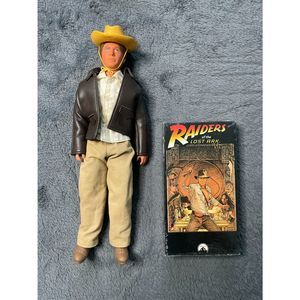 VTG 1981 Indiana Jones Action Figure by Kenner